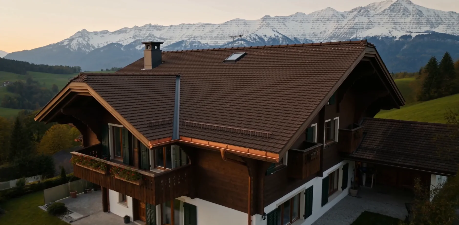 Chalet, neu eingedeckt
